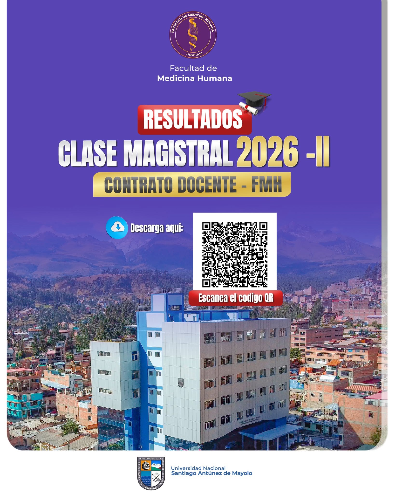  														RESULTADO FINAL DE CONTRATO DOCENTE 2026 – II
														