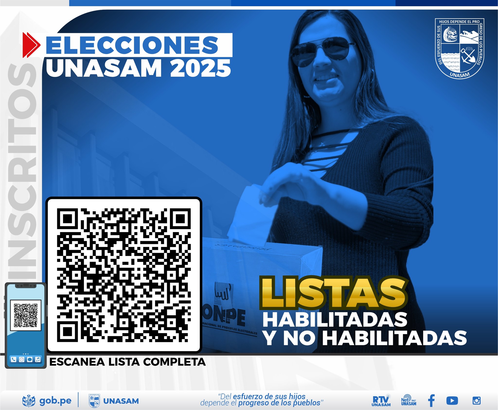  																LISTAS HABILITADAS Y NO HABILITADAS
																