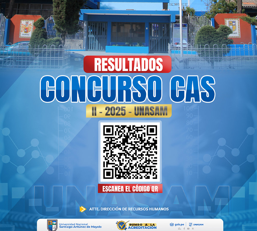  																RESULTADOS EVALUACIÓN CURRICULAR  CONCURSO CAS-II-2025- UNASAM 
																