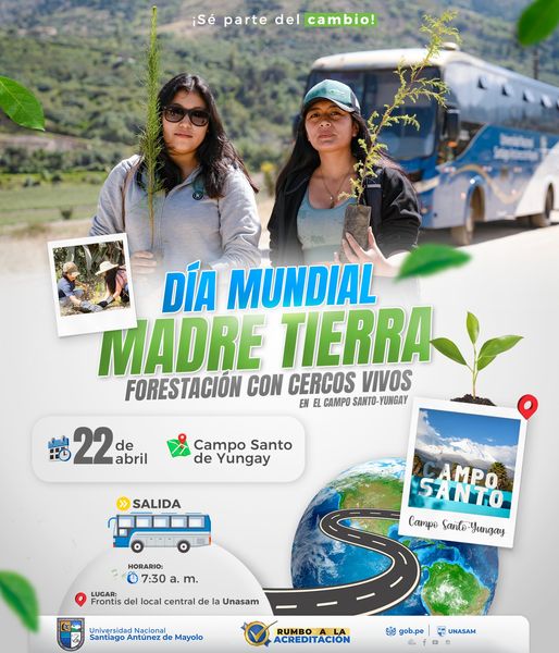  																DÍA MUNDIAL DE LA MADRE TIERRA
																