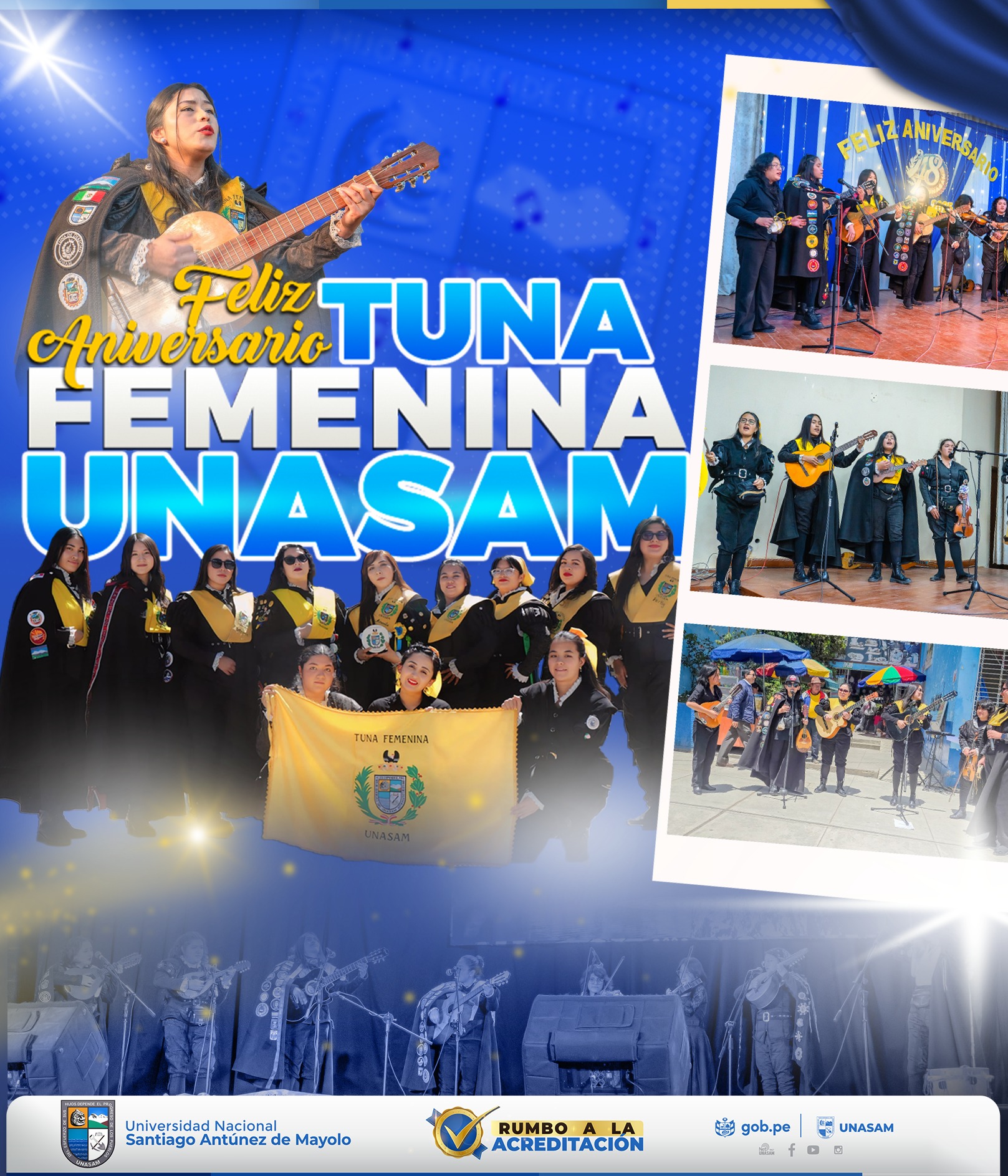  														¡Feliz VIII aniversario, Tuna Femenina! 
														