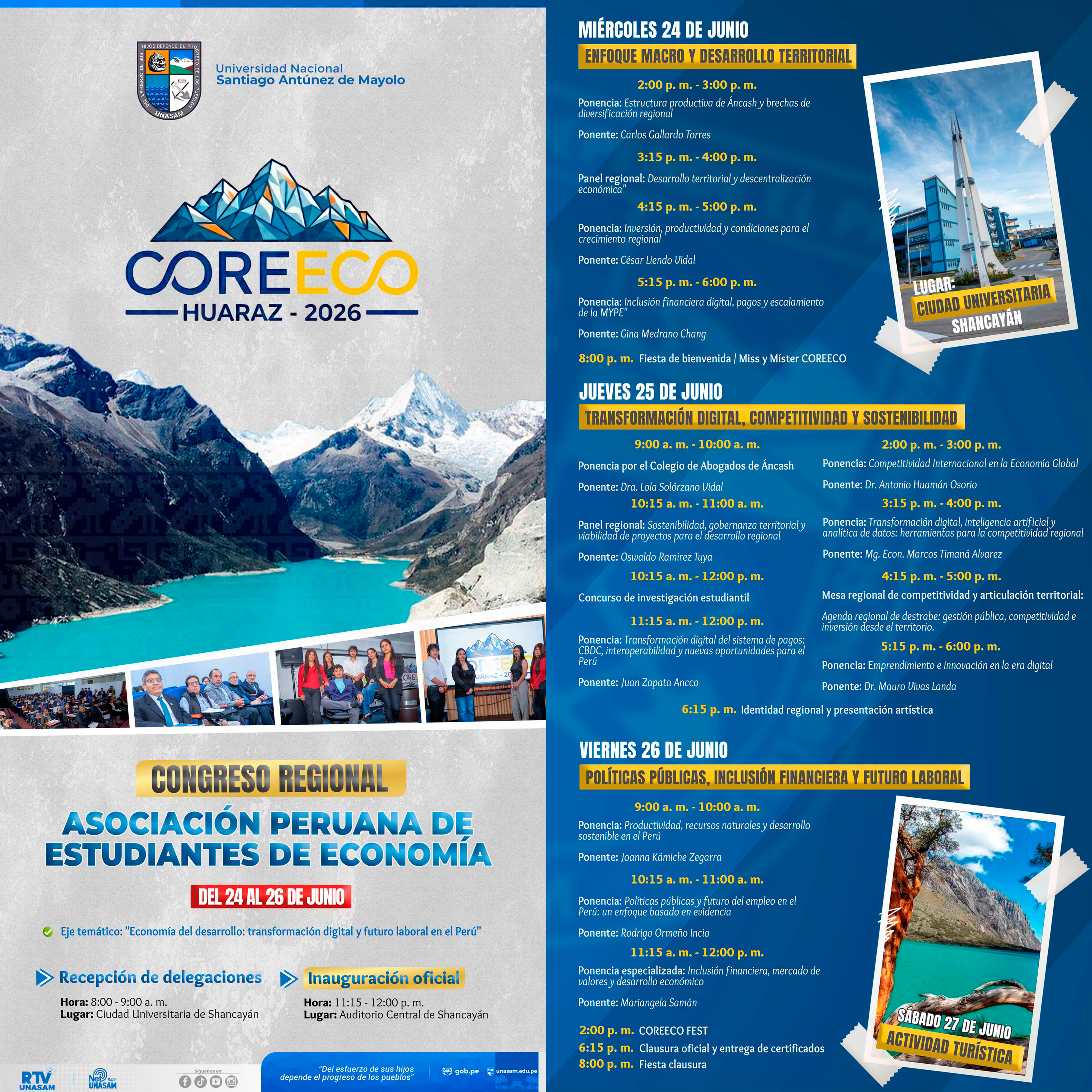  														Congreso Regional de Asociación Peruana de Estudiantes de Economía
														